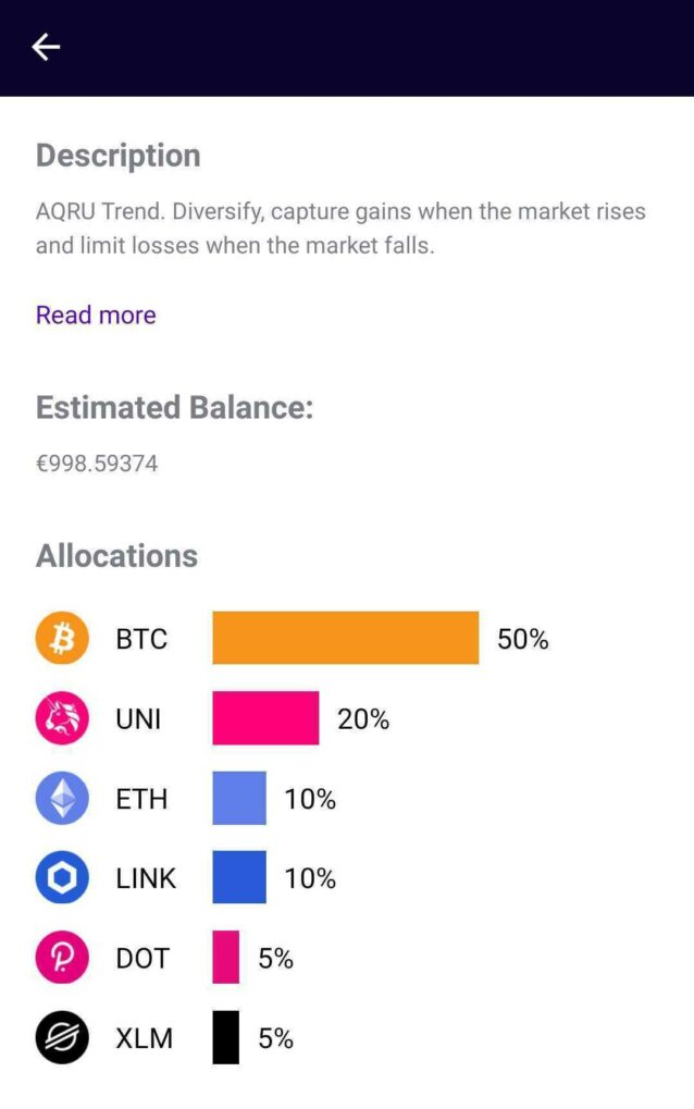 Asset Harbour Balance